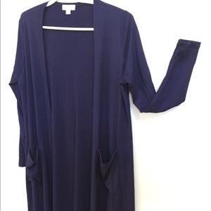 Lularoe Sarah- dark blue